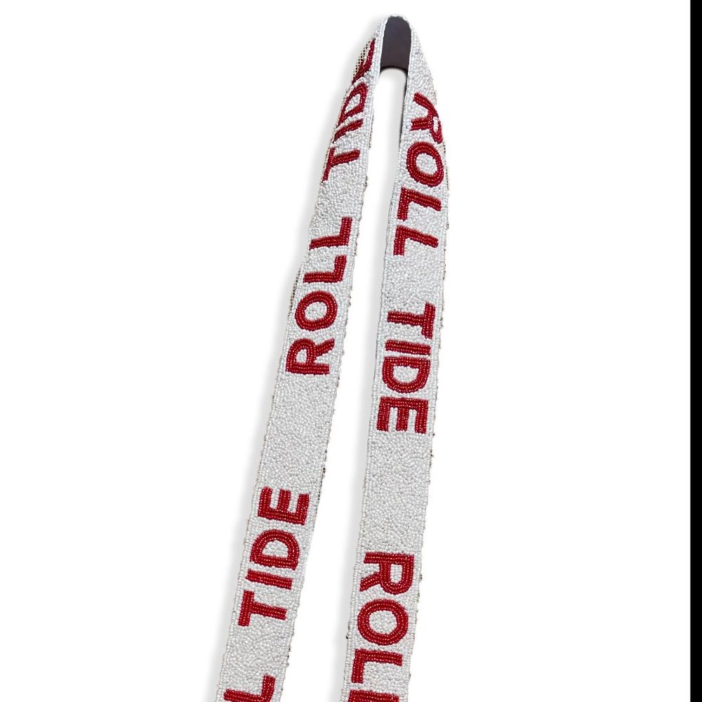 University of Alabama - Roll Tide Beaded Strap Handbag Strap